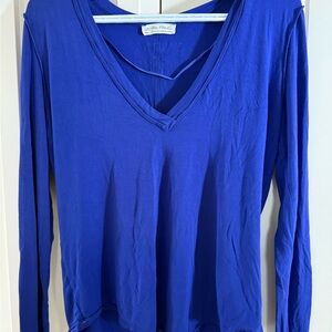 We The Free Long Sleeve V-Neck Shirt